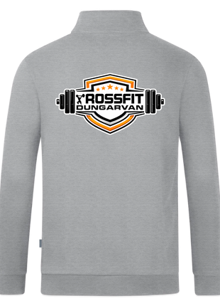 JAKO Crossfit Organic Zip Top - heather grey