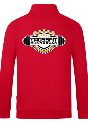 JAKO Crossfit Organic Zip Top - red