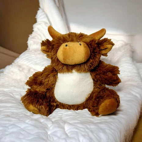 Personalised Highland Cow Teddy