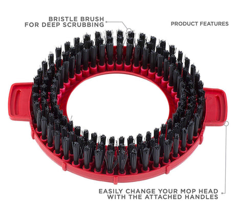 Mop Brush Head Spin Mop Dada Scrubbing Brush Head - siopashop.ie