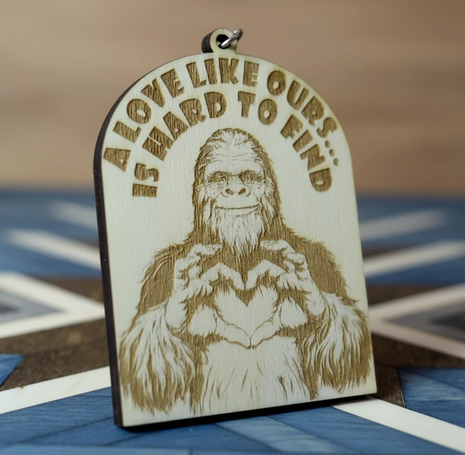 Wookiee Love Keyring